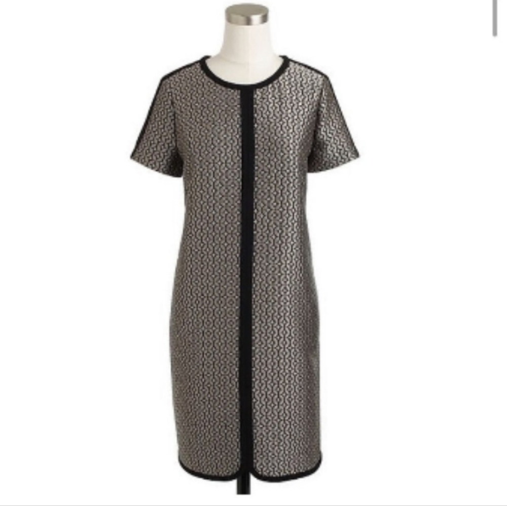 J. Crew Collection Diamond Sheath Dress Sz 6
